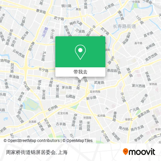 周家桥街道锦屏居委会地图