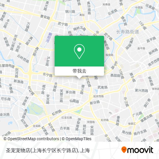 圣宠宠物店(上海长宁区长宁路店)地图