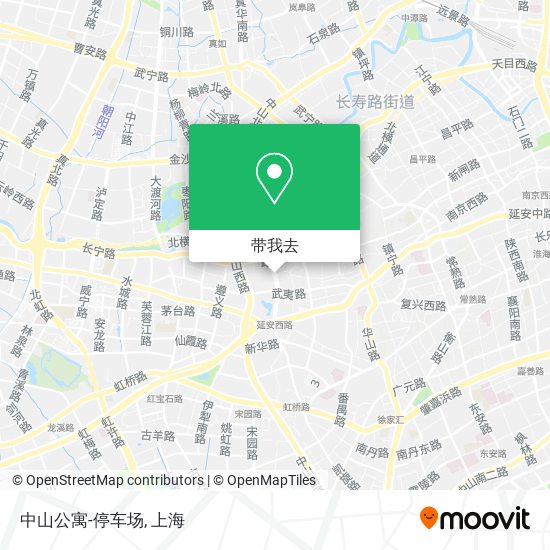 中山公寓-停车场地图