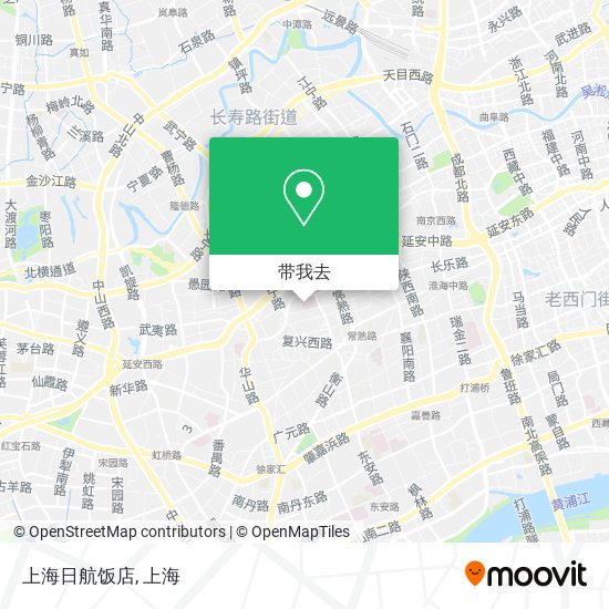 上海日航饭店地图