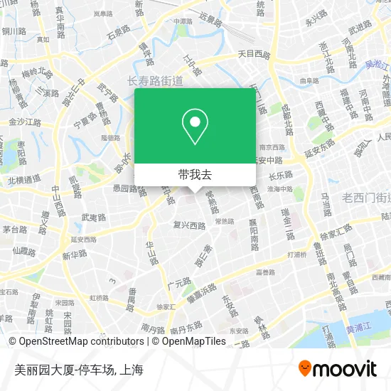 美丽园大厦-停车场地图