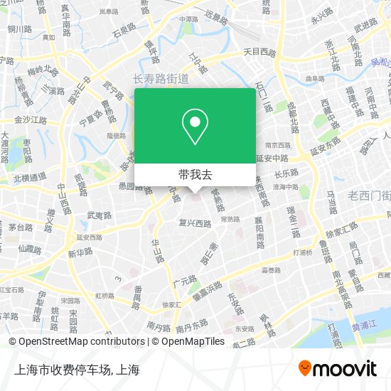上海市收费停车场地图