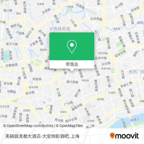 美丽园龙都大酒店-大堂倒影酒吧地图