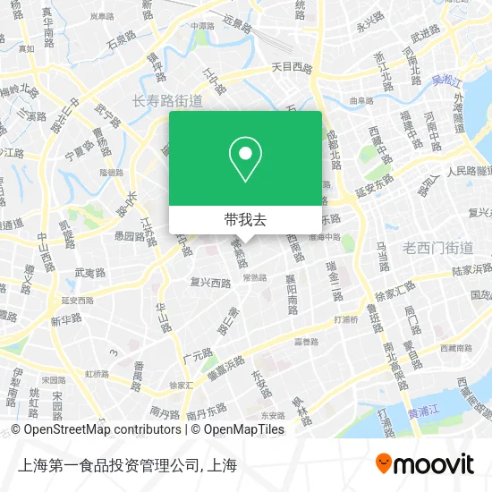 上海第一食品投资管理公司地图