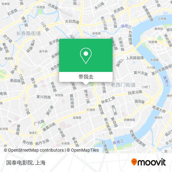 国泰电影院地图