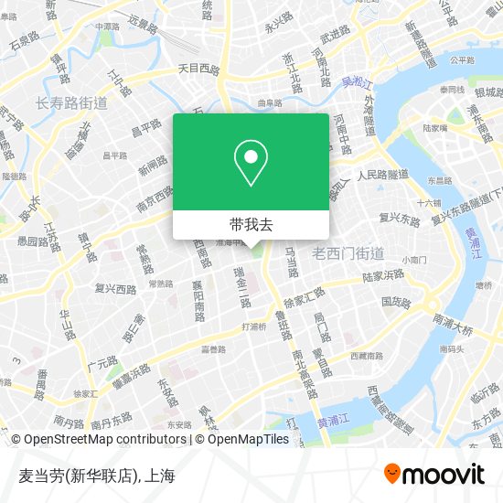 麦当劳(新华联店)地图