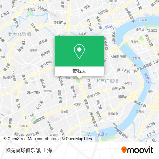 帼苑桌球俱乐部地图