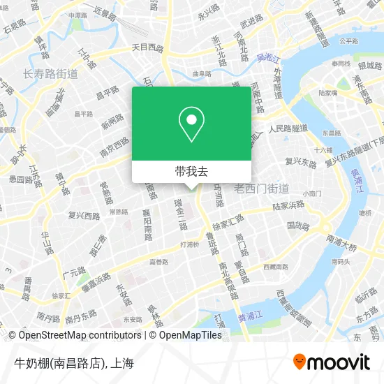 牛奶棚(南昌路店)地图