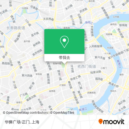 华狮广场-正门地图