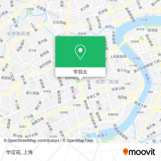 华谊苑地图