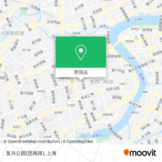 复兴公园(思南路)地图