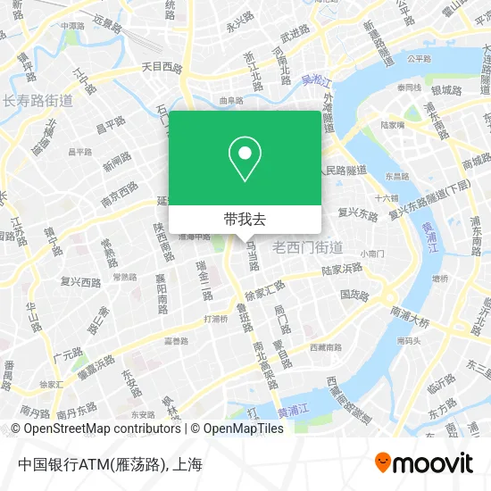 中国银行ATM(雁荡路)地图