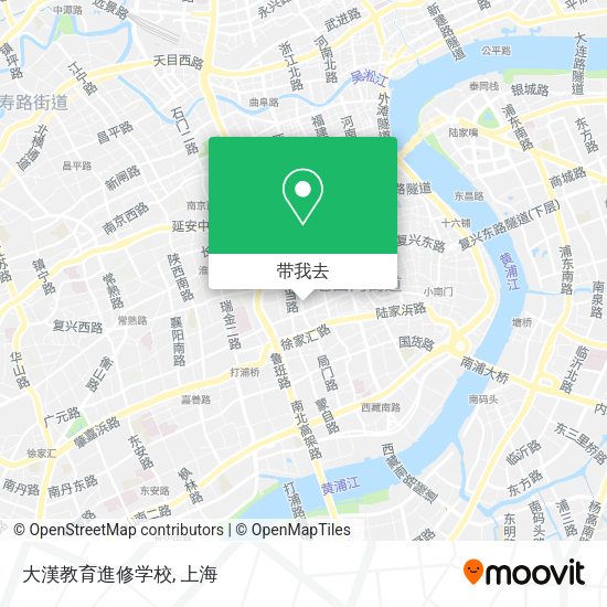 大漢教育進修学校地图