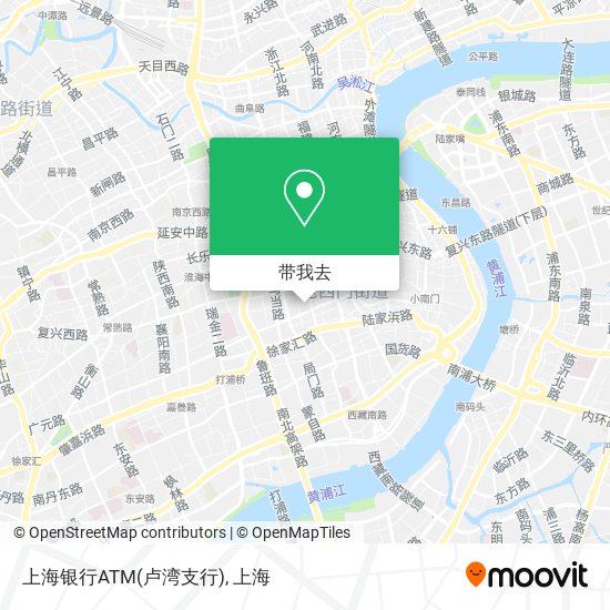 上海银行ATM(卢湾支行)地图