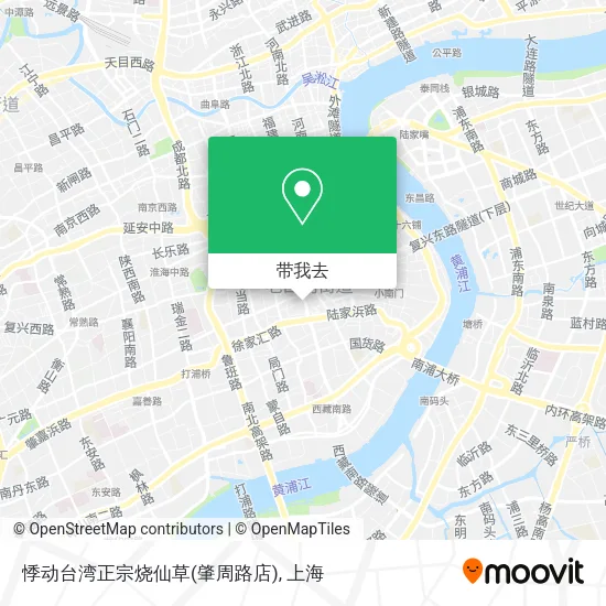 悸动台湾正宗烧仙草(肇周路店)地图