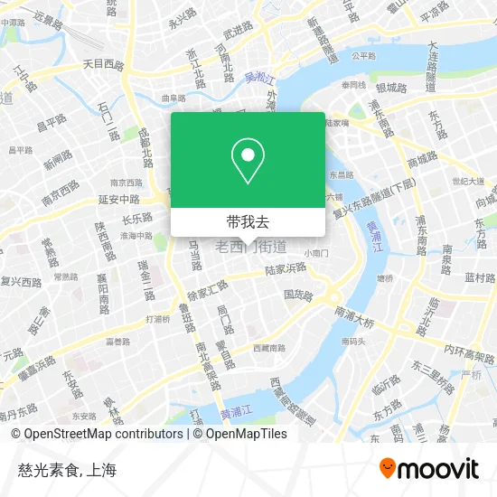 慈光素食地图
