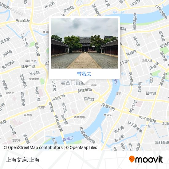 上海文庙地图