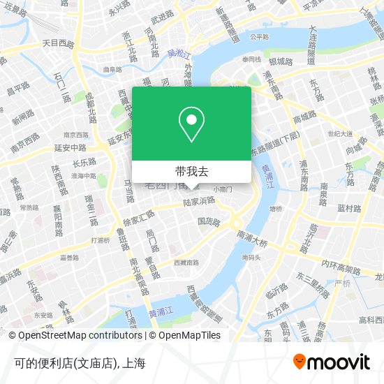 可的便利店(文庙店)地图