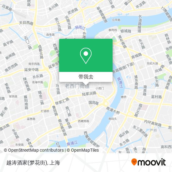越涛酒家(梦花街)地图