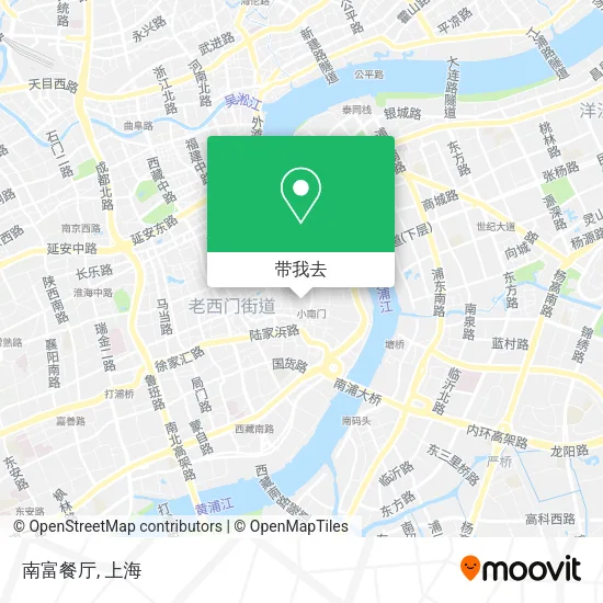 南富餐厅地图