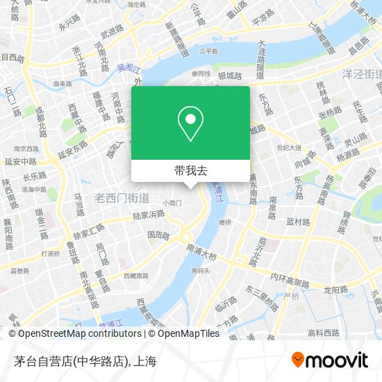 茅台自营店(中华路店)地图