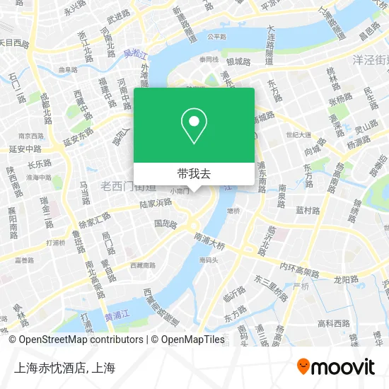 上海赤忱酒店地图