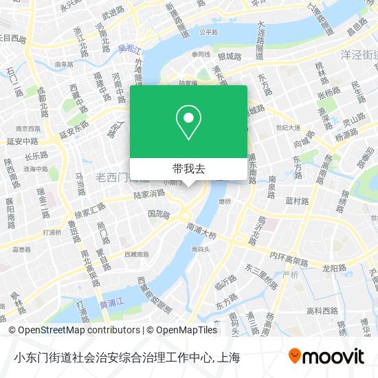 小东门街道社会治安综合治理工作中心地图