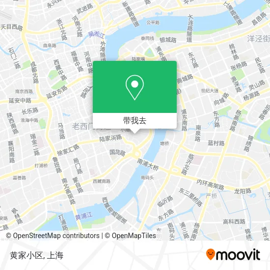 黄家小区地图