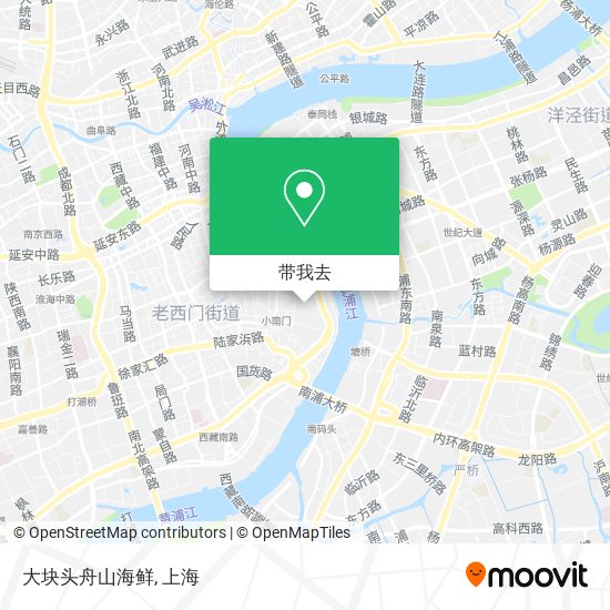 大块头舟山海鲜地图