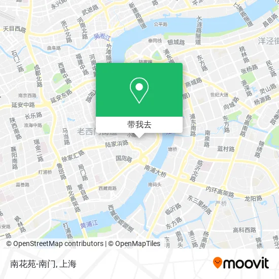 南花苑-南门地图