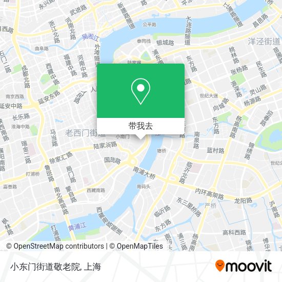 小东门街道敬老院地图
