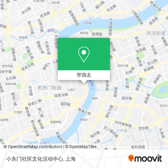 小东门社区文化活动中心地图