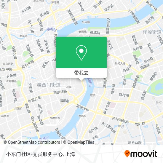 小东门社区-党员服务中心地图