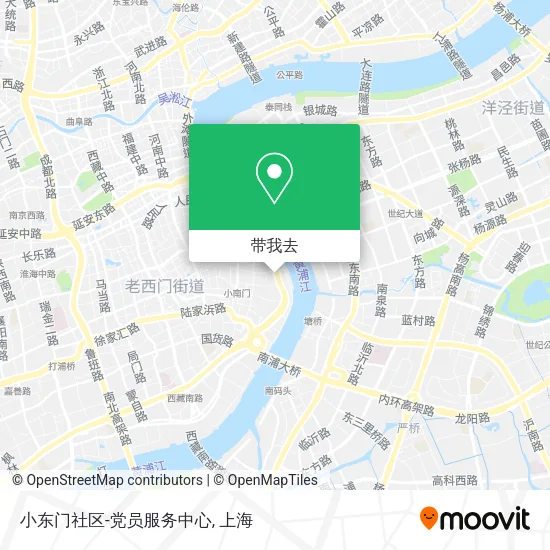 小东门社区-党员服务中心地图