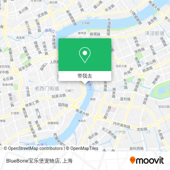 BlueBone宝乐堡宠物店地图