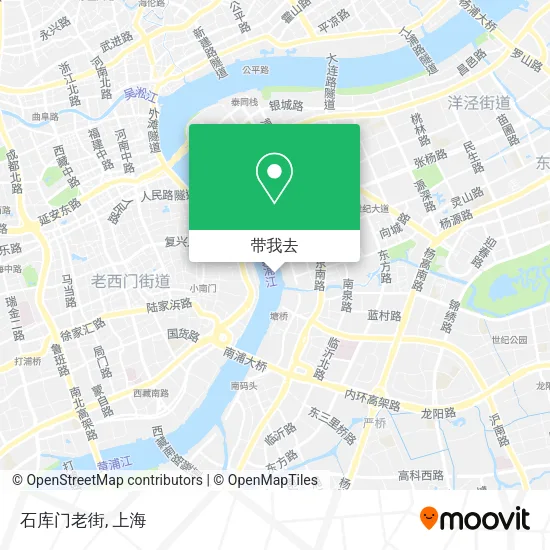 石库门老街地图