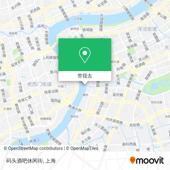 码头酒吧休闲街地图