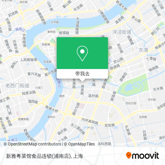 新雅粤菜馆食品连锁(浦南店)地图