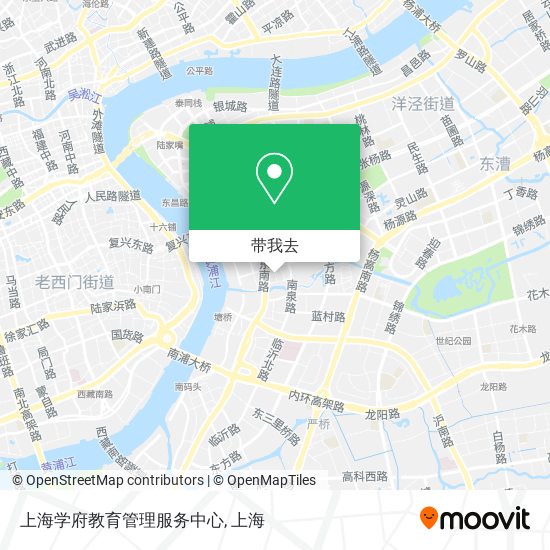 上海学府教育管理服务中心地图