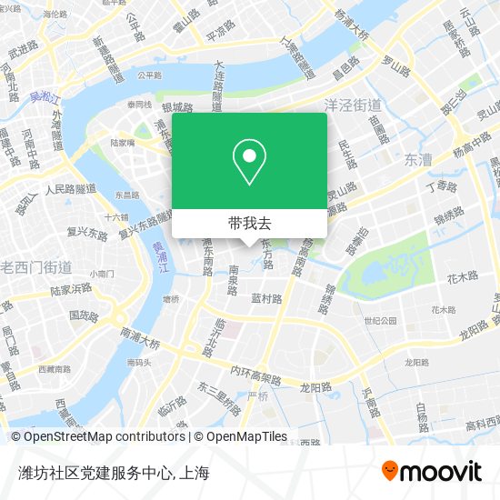 潍坊社区党建服务中心地图
