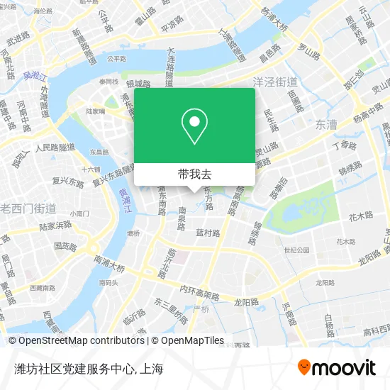 潍坊社区党建服务中心地图