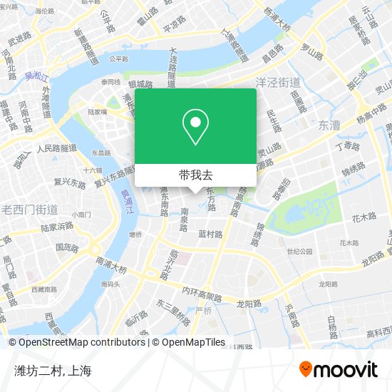潍坊二村地图