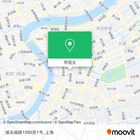 浦东南路1550弄1号地图