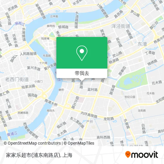 家家乐超市(浦东南路店)地图