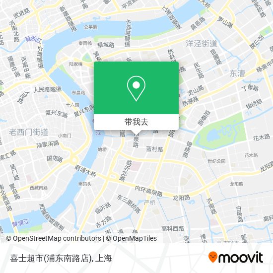 喜士超市(浦东南路店)地图