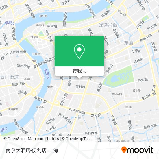 南泉大酒店-便利店地图