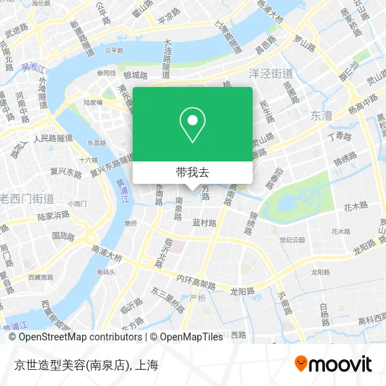京世造型美容(南泉店)地图