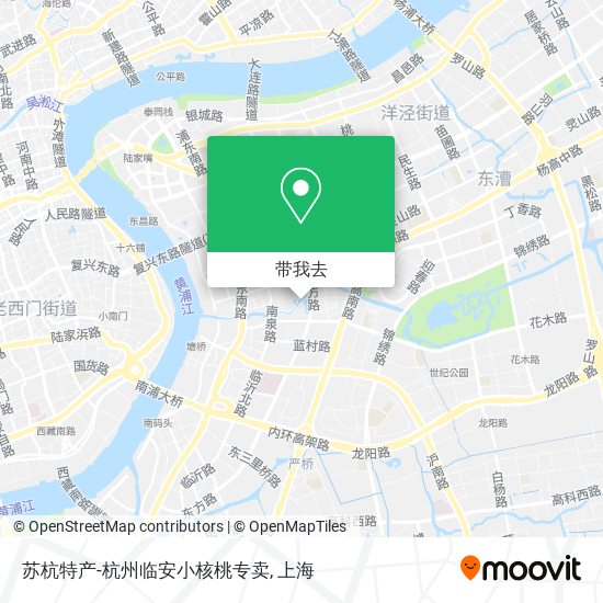 苏杭特产-杭州临安小核桃专卖地图