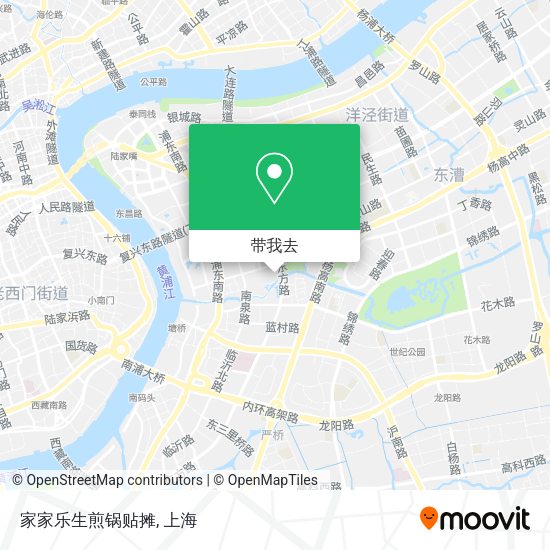 家家乐生煎锅贴摊地图