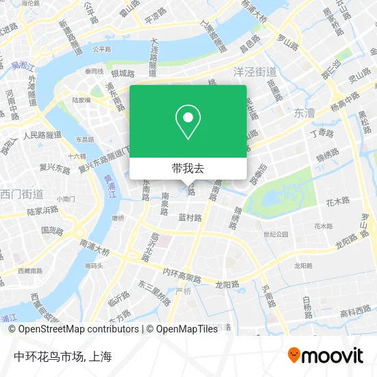 中环花鸟市场地图